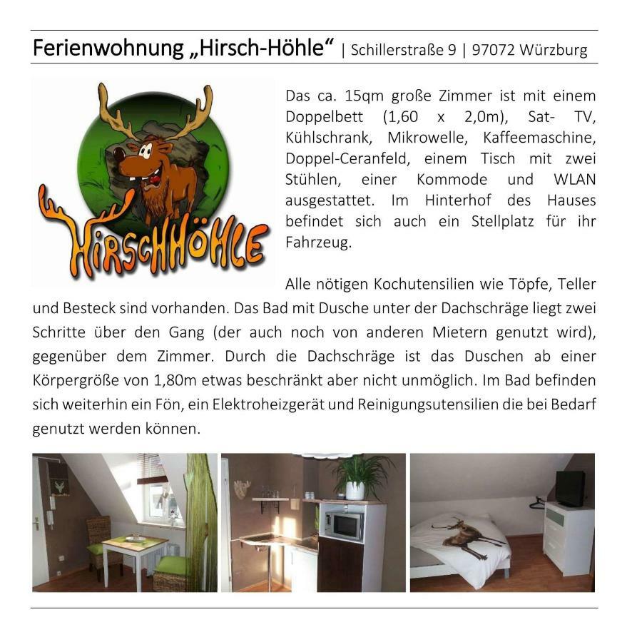 Hirschhoehle Wurzburg Bagian luar foto